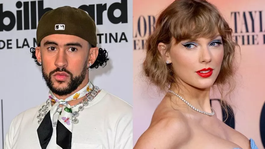Bad Bunny y Taylor Swift