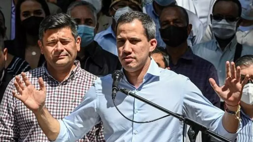 El opositor Juan Guaidó