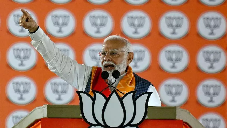 Primer ministro de la India, Narendra Modi.