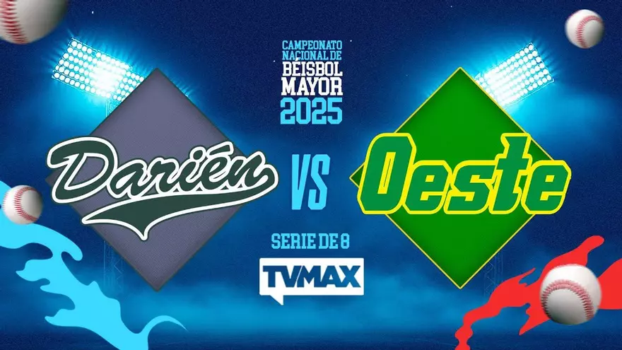 DARIÉN VS OESTE |  SERIE DE OCHO | ⚾ BÉISBOL MAYOR 2025 | #FullBeis | EN VIVO
