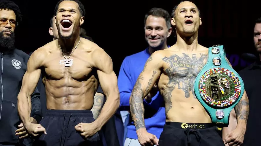 Devin Haney y Regis Prograis
